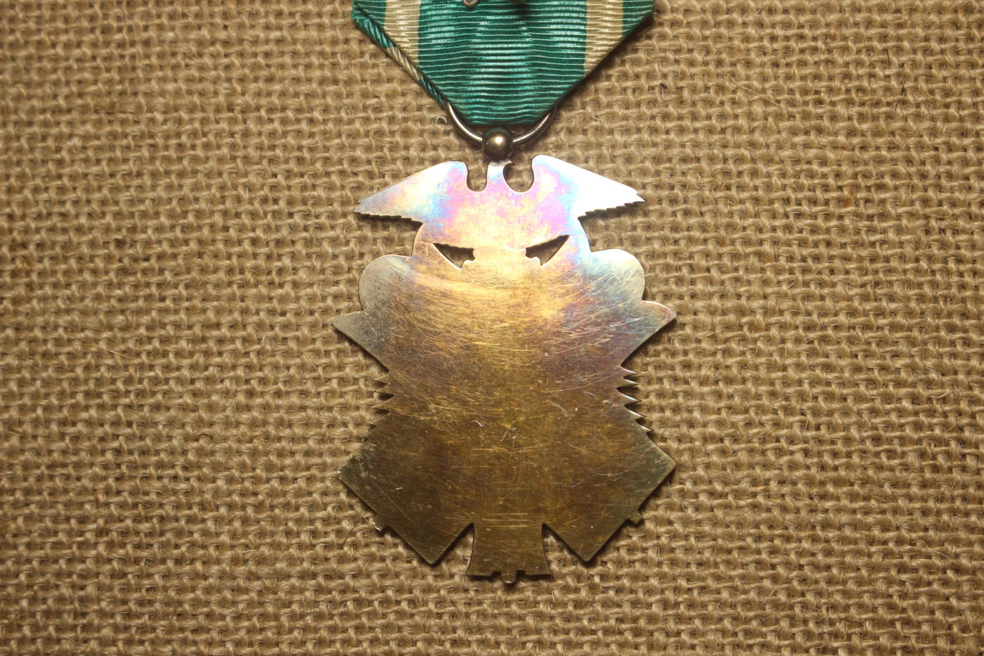 2026.4.11苏、日主题拍卖 六等金鵄章，明治式样，银质镀金，近库存品相