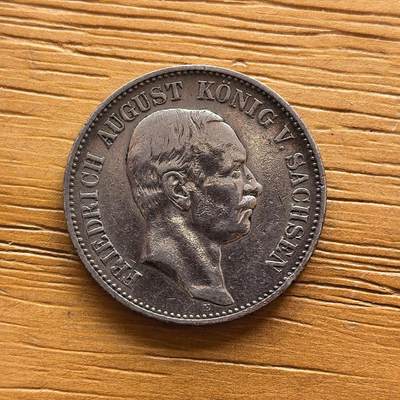 道一币馆币章第一百七十三场 - 普鲁士德国1907年萨克森弗里德里希2马克银币 11.11g 900s