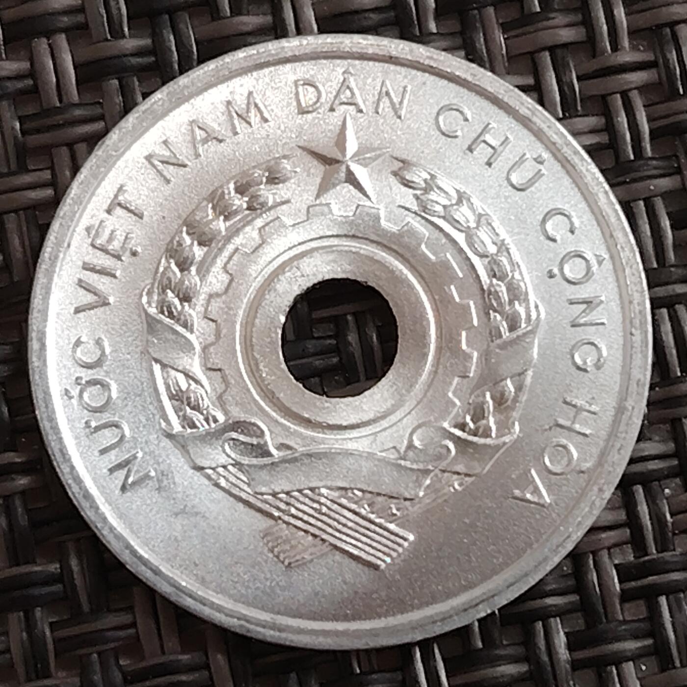 布加迪🐬～世界钱币(上海)🌾第 288 期 /  各国套币和散币 越南民主共和国 北越 1958年 1仙铝币 1XU