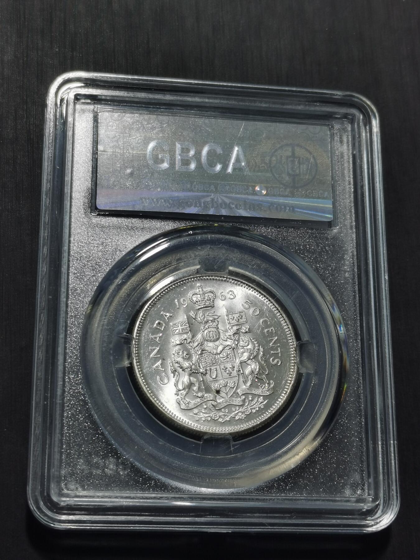 天下钱庄专场欢迎参拍 加拿大伊丽莎白半圆银币