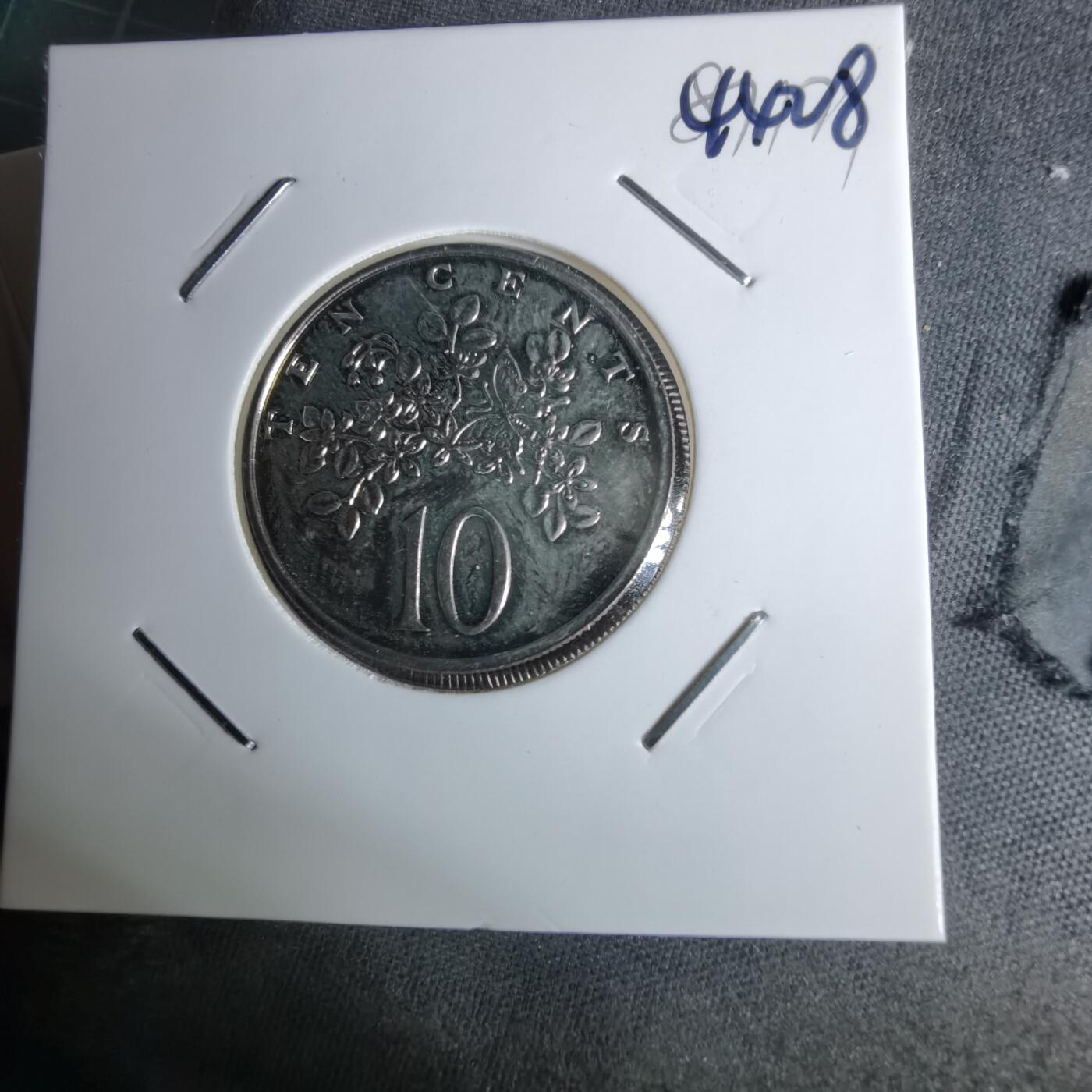 沼泽如烟--第1044场 牙买加1976年十分精制币