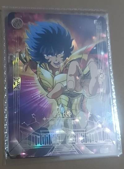 四月九号  小林卡牌 不寄存 - 卡游 圣斗士星矢 原膜 UR 狮子座 一辉