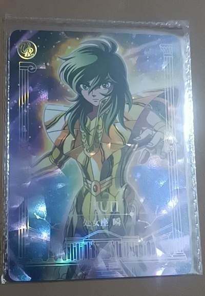 四月九号  小林卡牌 不寄存 - 卡游 圣斗士星矢 原膜 UR 处女座 瞬