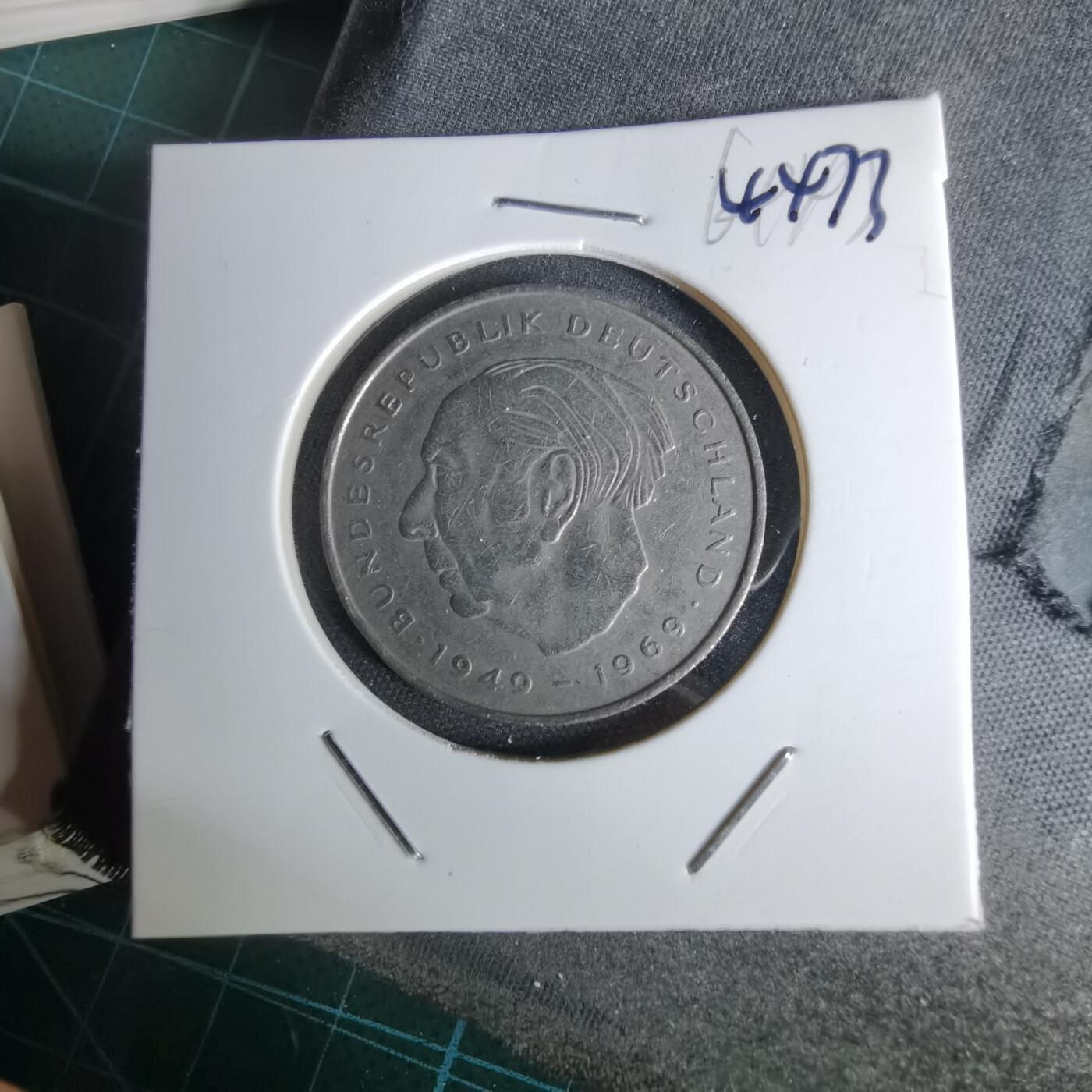 沼泽如烟--第1044场 德国1971年2马克