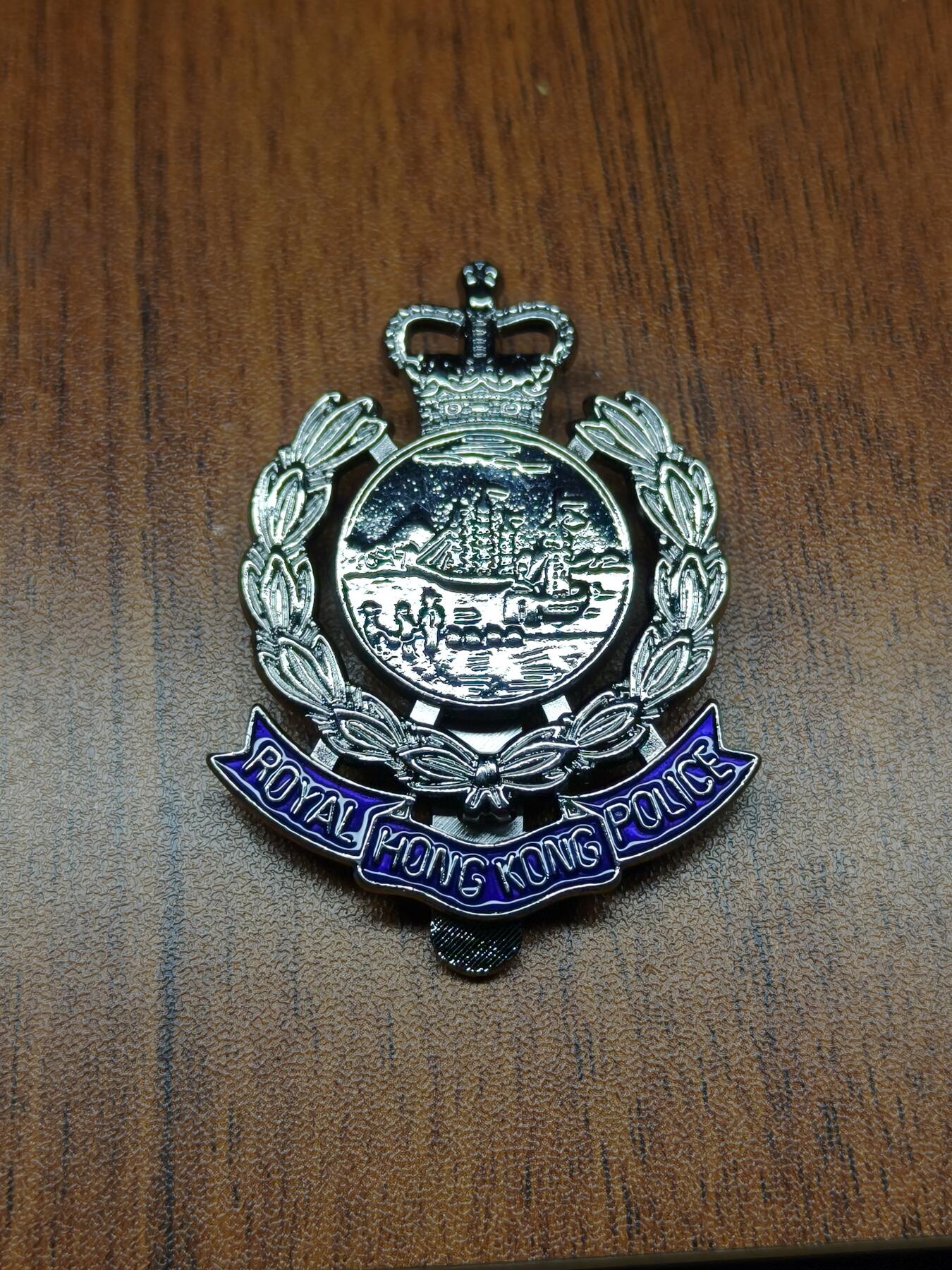 蜀地medal 2026春季精品专场 第5场 港英警察帽徽 文创