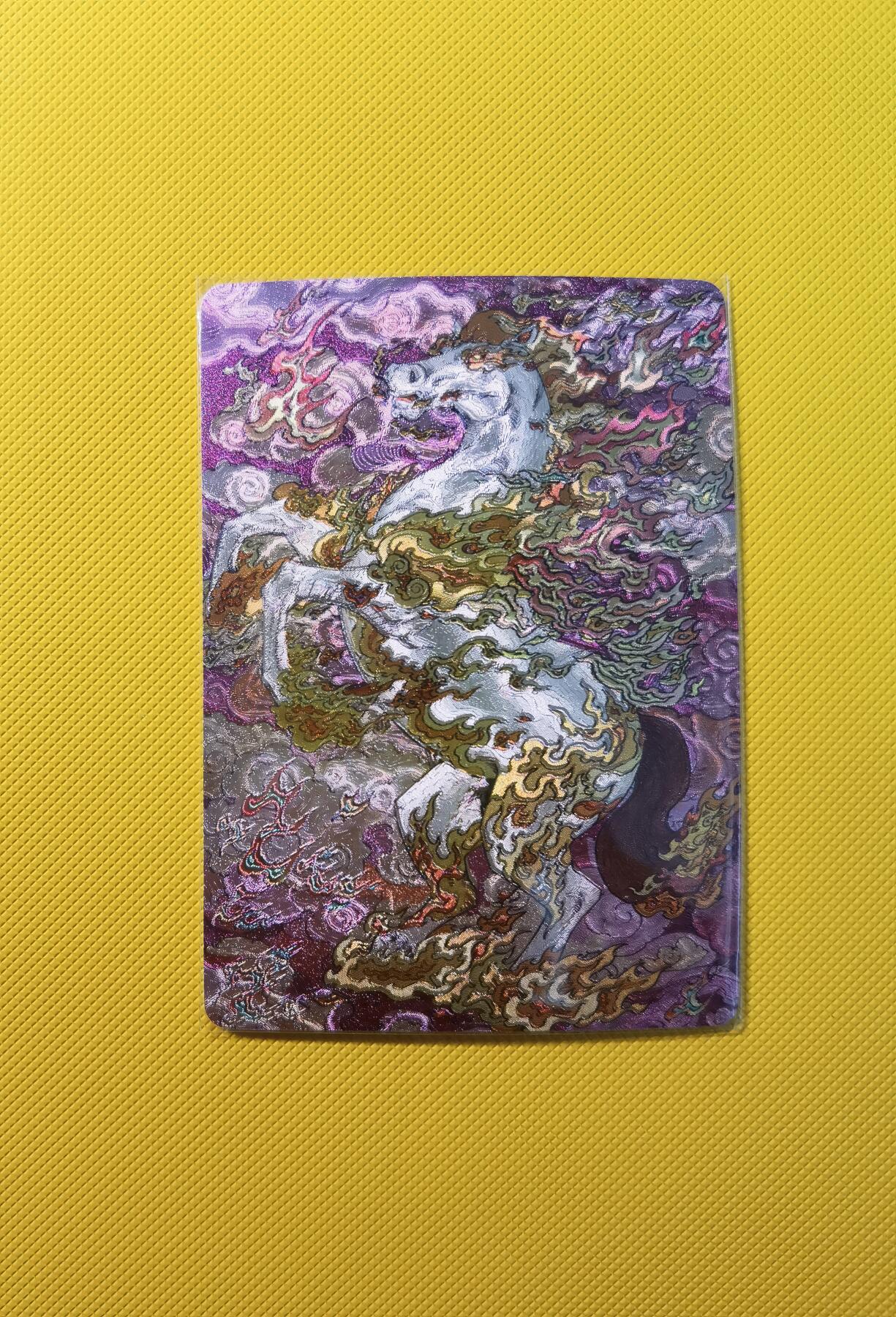 蜂潮卡牌  拍卖001期  小花瓣专场（4月10日  21点  截拍） 同好会三周年纪念卡  无编  画师：小安  老肥阳