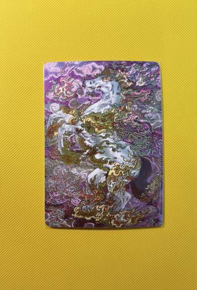 蜂潮卡牌  拍卖001期  小花瓣专场（4月10日  21点  截拍） - 同好会三周年纪念卡  无编  画师：小安  老肥阳