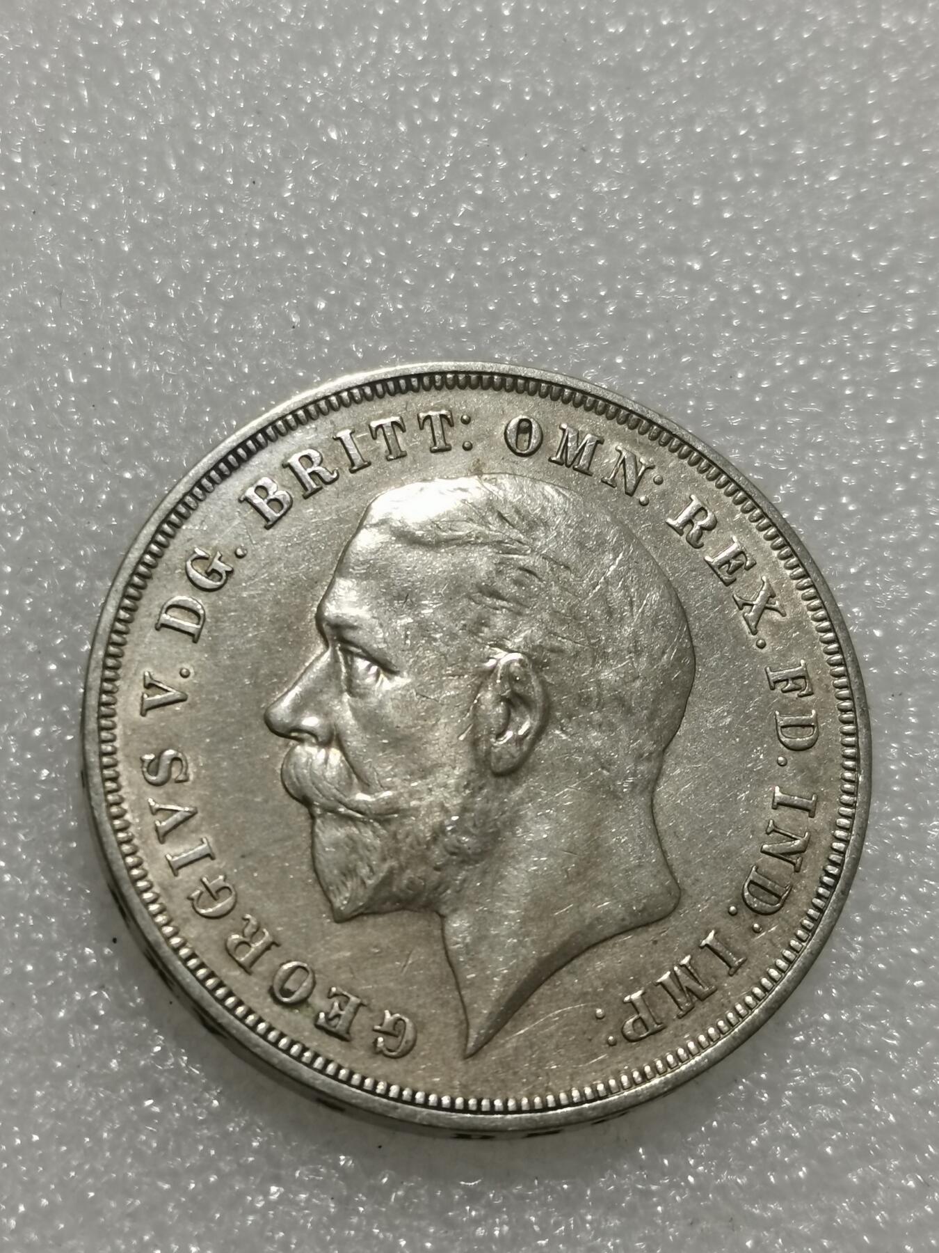 天下钱庄专场欢迎参拍 英国乔治五世木马剑银币