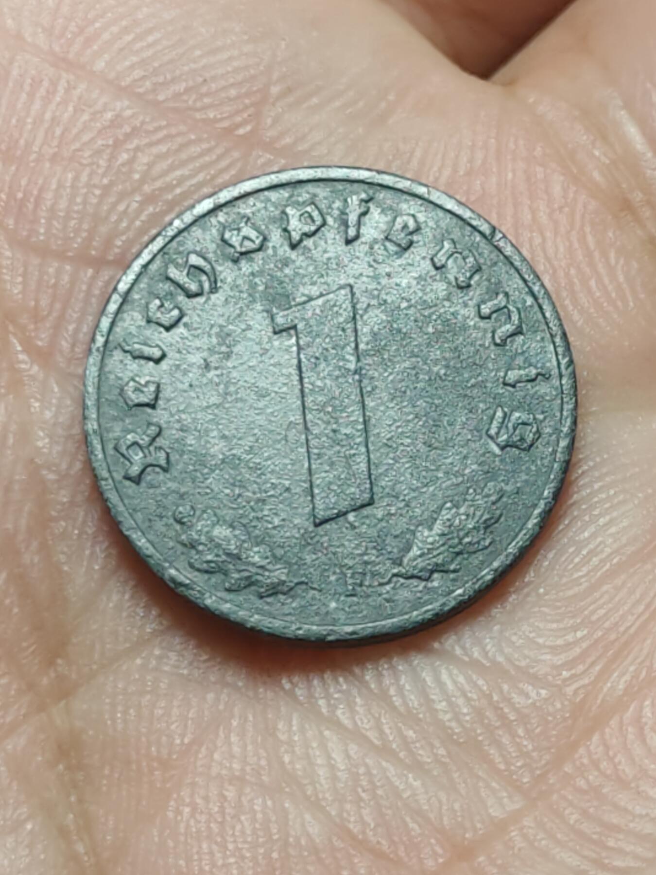 2026年第四十二场(总第二百一十一场）外国好品散币场(佣金3%) 德意志第三帝国1942年1芬尼(F标，斯图加特造)