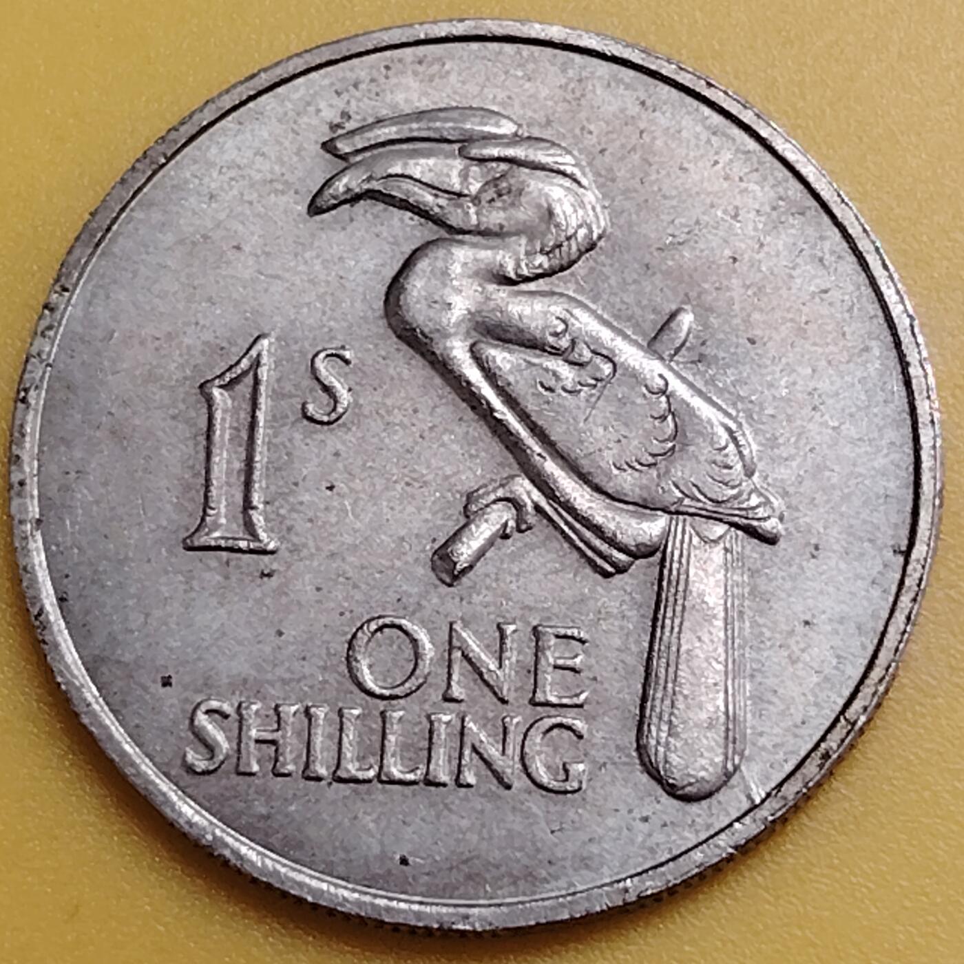 布加迪🐬～世界钱币(上海)🌾第 288 期 /  各国套币和散币 赞比亚🇿🇲 1964年 1先令