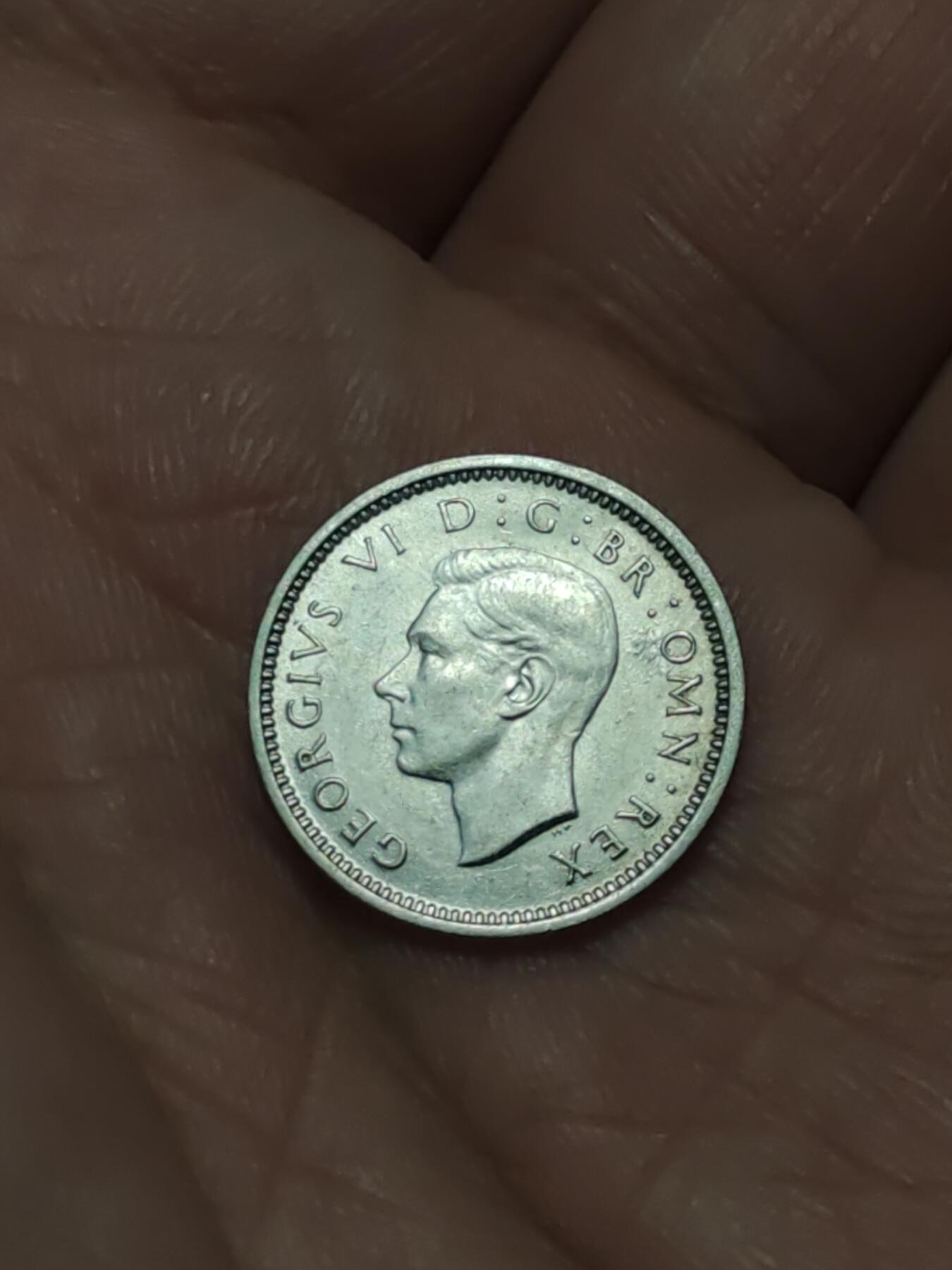 2026年第四十二场(总第二百一十一场）外国好品散币场(佣金3%) 原光好品–英国🇬🇧1937年3便士(乔治六世加冕年，第一版首发年，500银)