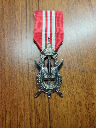 蜀地medal 2026春季精品专场 第5场 - 法属印支时期 老挝王国军事奖章