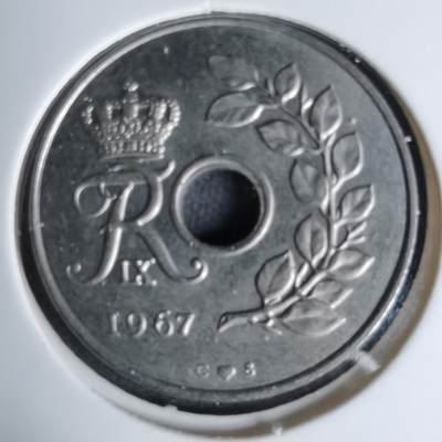 沼泽如烟--第1045场 - 丹麦1967年25欧尔