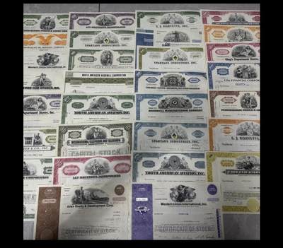 外票老股票收藏 - 外票老股票收藏