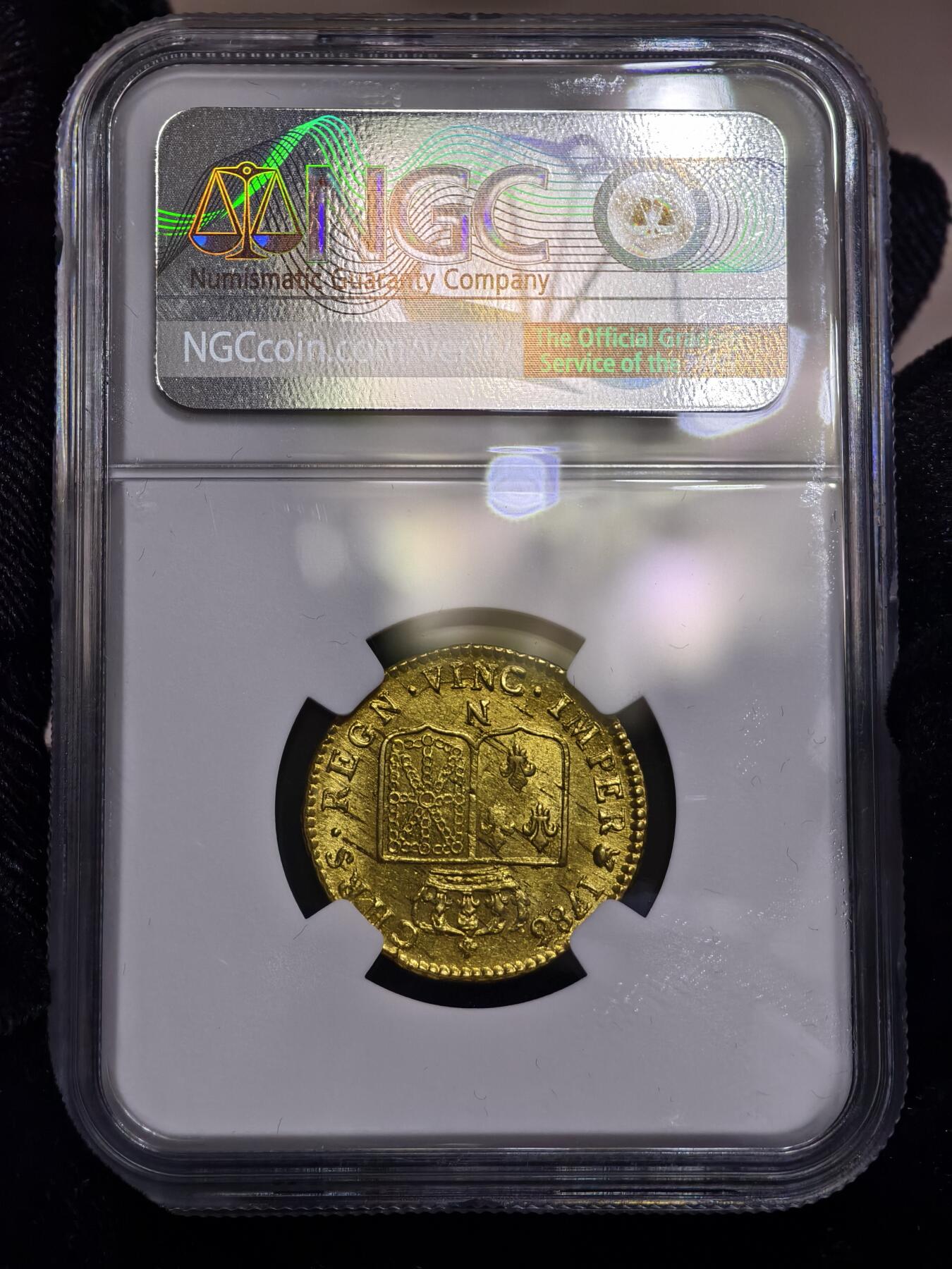 NGC-MS61法国1786年路易十六1路易金币