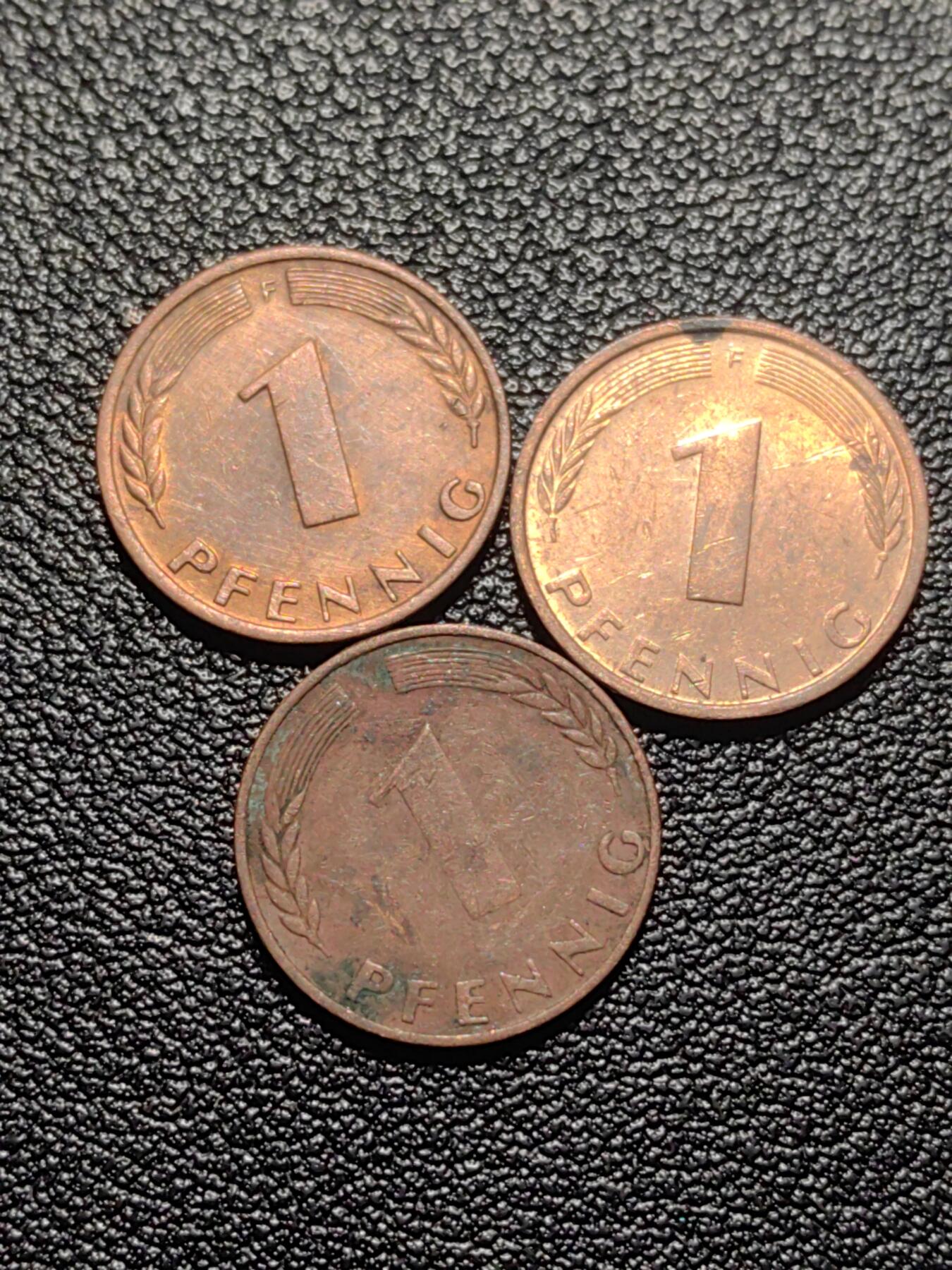 靖甫拍卖第九场 西德1芬尼三个