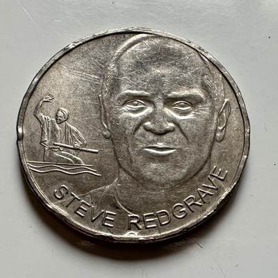 🌹外币初藏🌹🐯2026年第39场   每周二四六晚8️⃣点 苏联泰国纪念币世界钱币 - 英国2012伦敦奥运会史蒂夫·雷德格雷夫纪念章