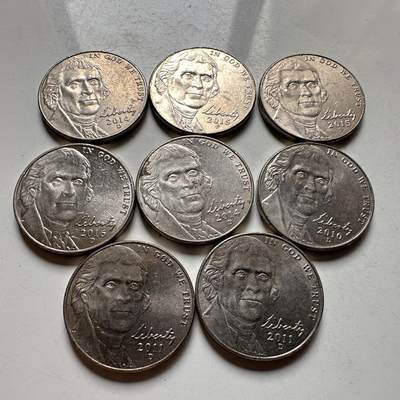 🌹外币初藏🌹🐯2026年第39场   每周二四六晚8️⃣点 苏联泰国纪念币世界钱币 - 新版5美分 8枚