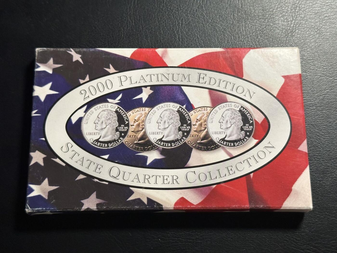 丙午马年四月第二场 。本期更新各类稀有品种 原光品质2000千禧年美国州币纪念币。有帧装册。