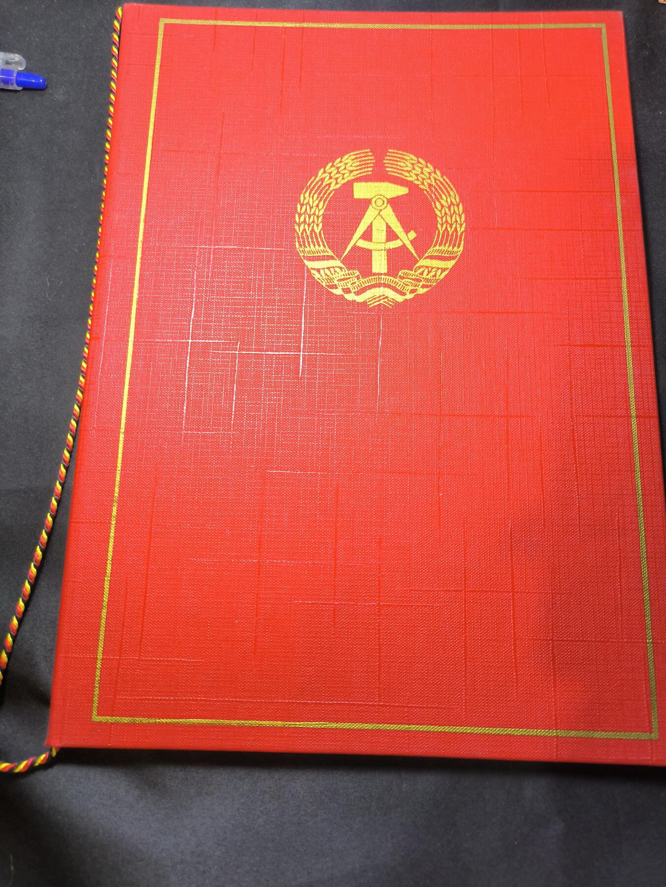 云宸嘉赏-勋臻佳藏四月精品甄选场次（低佣 一元一手） 民主德国中等职业学校毕业证书--授予玛格达・施耐德 全课程GUT（优秀）