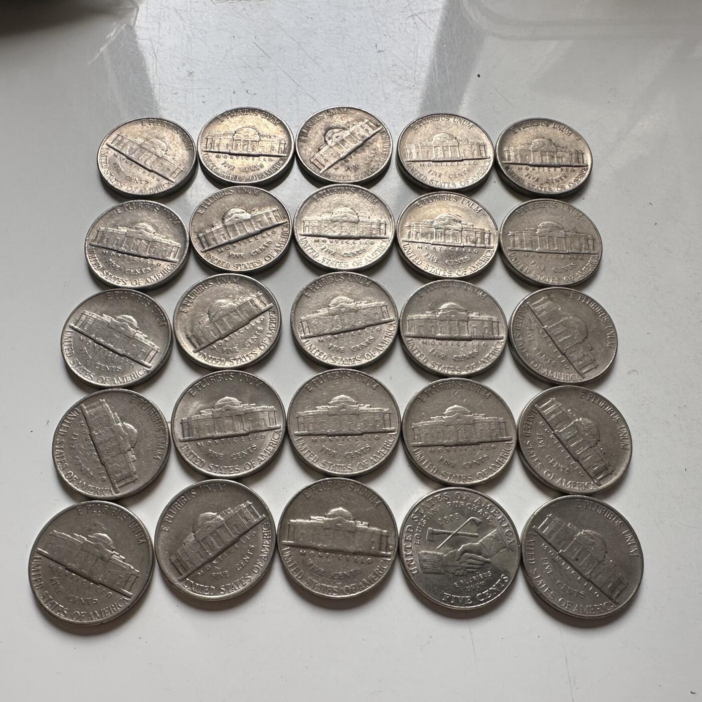 🌹外币初藏🌹🐯2026年第39场   每周二四六晚8️⃣点 苏联泰国纪念币世界钱币 5美分25枚