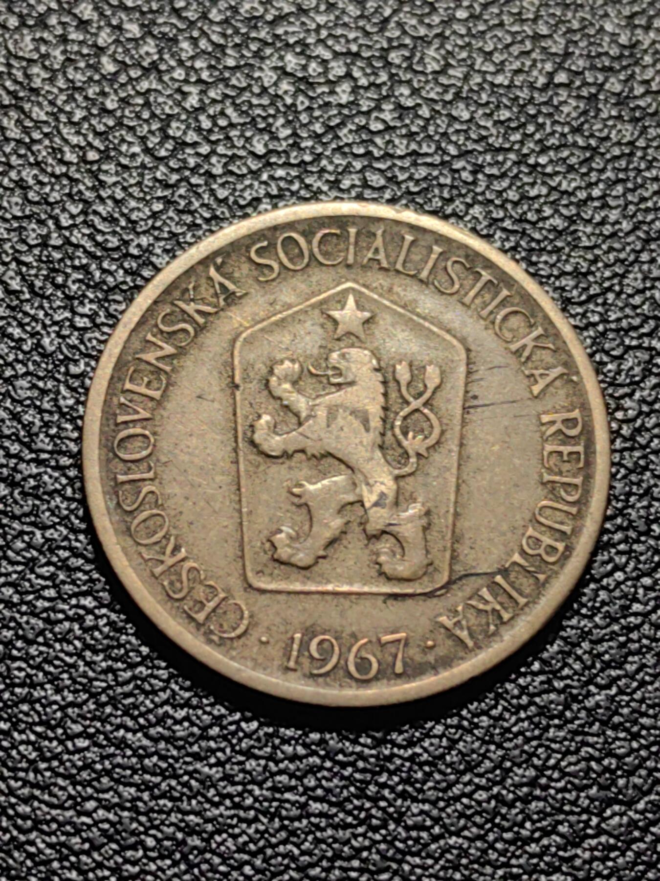 靖甫拍卖第九场 捷克斯洛伐克1克朗铜币