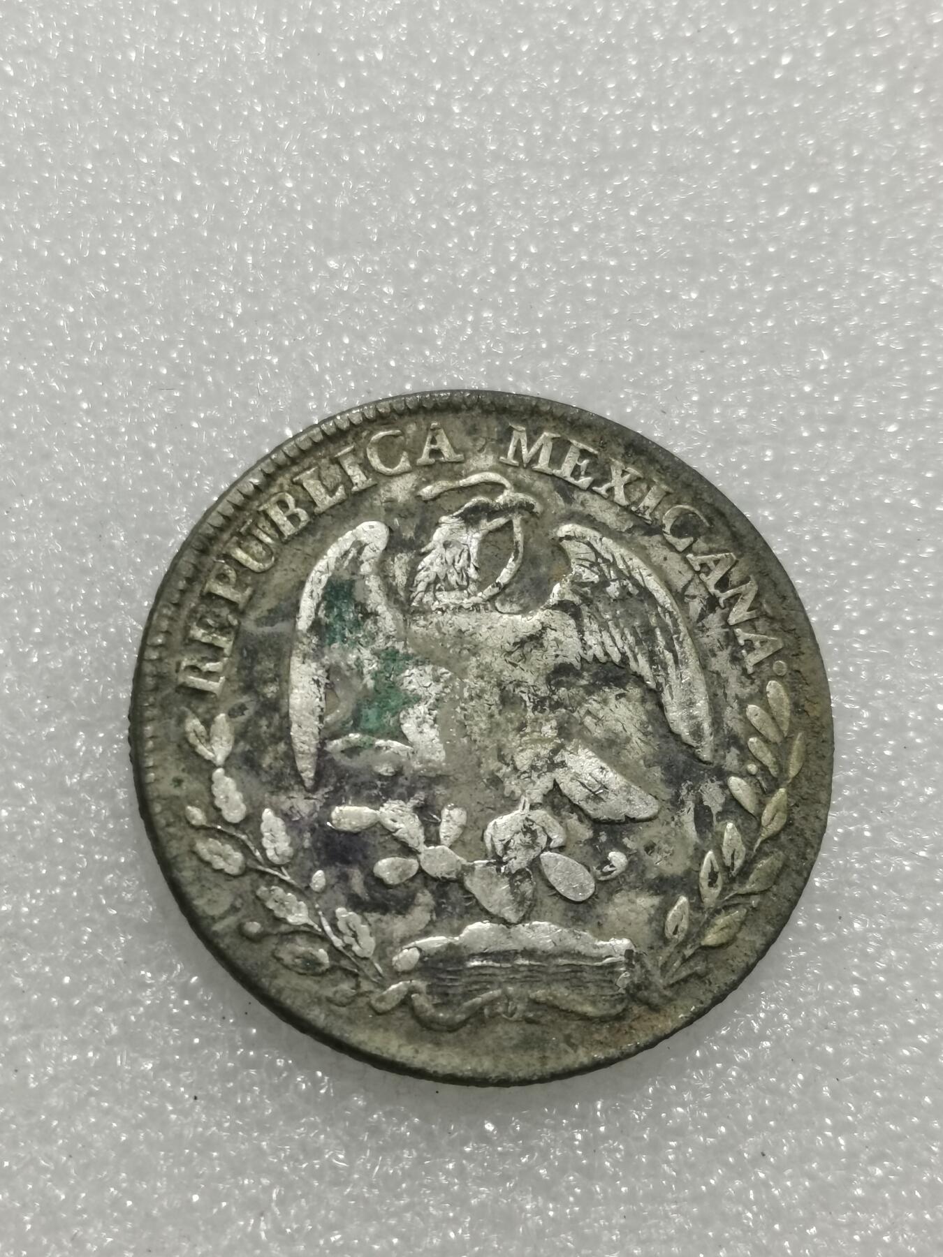 天下钱庄专场欢迎参拍 戳记墨西哥鹰洋