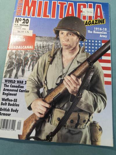 盛世勋华——号角文化勋章邮票专场拍卖第313期 - 法国出版英语版Militaria杂志 1995年10月第20期 50页