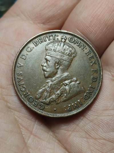 2026年第四十二场(总第二百一十一场）外国好品散币场(佣金3%) - 澳大利亚🇦🇺1934年1便士(乔治五世时期，m版墨尔本造)