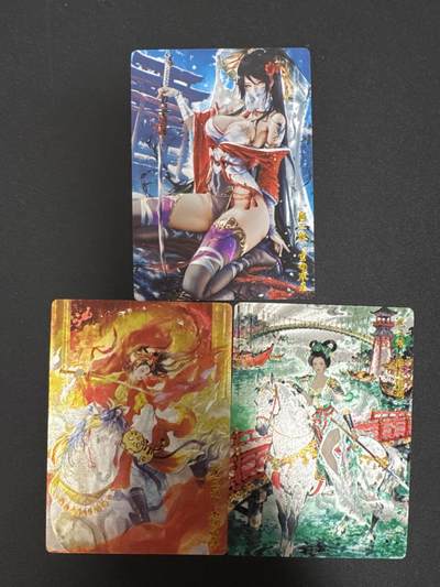 NO.29 好又多金牌大场，每周一站式配齐，方便凑单！（卖家送拍0抽成！周6晚9点截拍！） - 奇点卡牌 盲包卡 粗闪 扈三娘三张