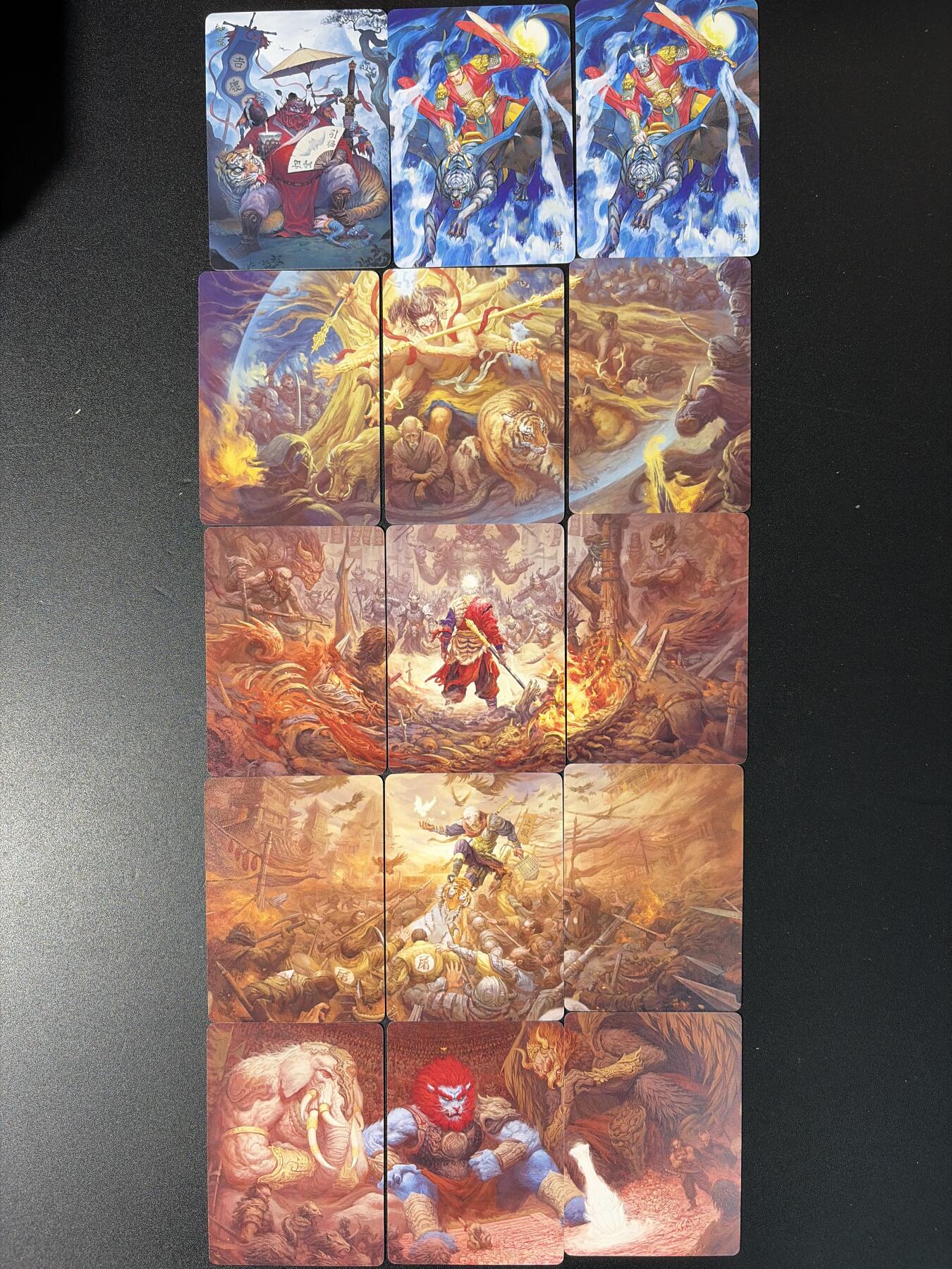 NO.29 好又多金牌大场，每周一站式配齐，方便凑单！（卖家送拍0抽成！周6晚9点截拍！） 焱卡 问道东方 古月周胜钟馗+无胜 普卡15张