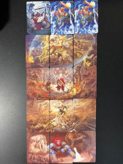 NO.29 好又多金牌大场，每周一站式配齐，方便凑单！（卖家送拍0抽成！周6晚9点截拍！） - 焱卡 问道东方 古月周胜钟馗+无胜 普卡15张