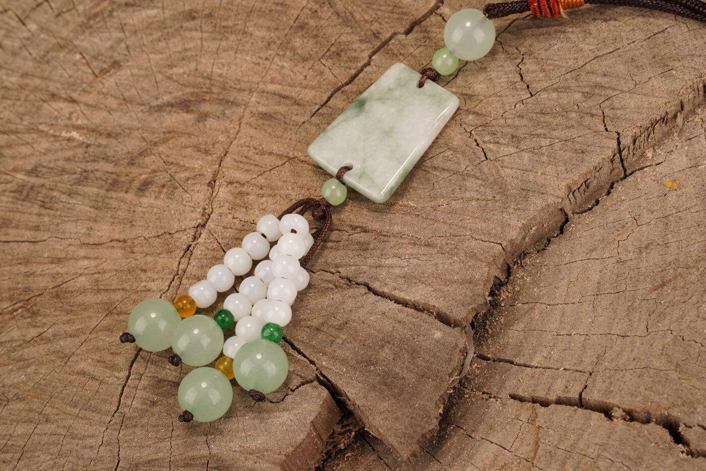 上海都达杂项专场六十九【全场包邮】 各式翡翠挂件 5件套96-195