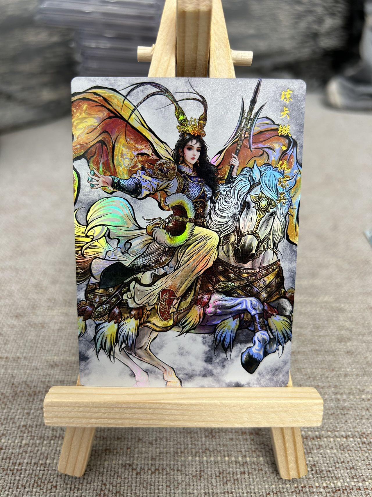 喜灰玩卡拍卖第七期，接拍品0佣金，欢迎送拍，释放现金流，让自己有资金可以购买更多喜欢的卡牌，让别的卡友能淘到更多心仪的卡牌 卡德曼 张建东水浒第二弹 特卡 扈三娘、仇琼英、阎婆惜、张贞娘一套彩闪12张（原画、水墨、线稿）