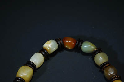 上海都达杂项专场102【全场包邮】  天然和田玉籽料手串96-42