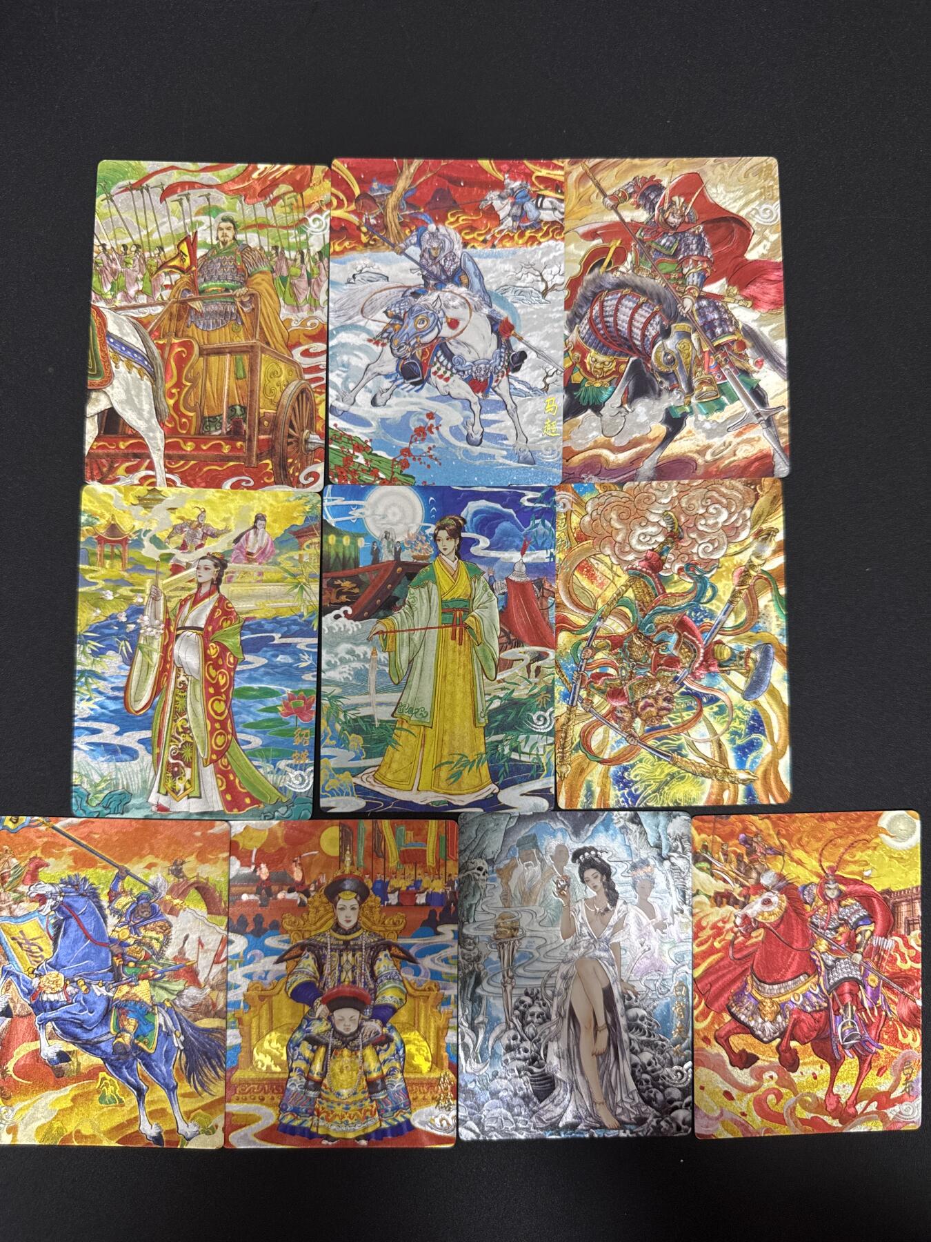 NO.29 好又多金牌大场，每周一站式配齐，方便凑单！（卖家送拍0抽成！周6晚9点截拍！） 【套卡】奇点卡牌 盲盒卡 天下归心 第二弹 粗闪 冷烫原色 10张