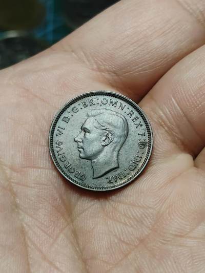 2026年第四十二场(总第二百一十一场）外国好品散币场(佣金3%) - 英国🇬🇧1944年1法新(乔治六世第一版)