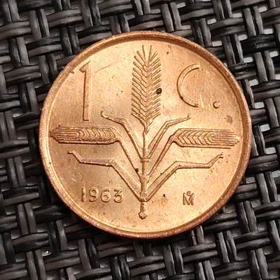 布加迪🐬～世界钱币(上海)🌾第 288 期 /  各国套币和散币 - 墨西哥🇲🇽 1963年 1分