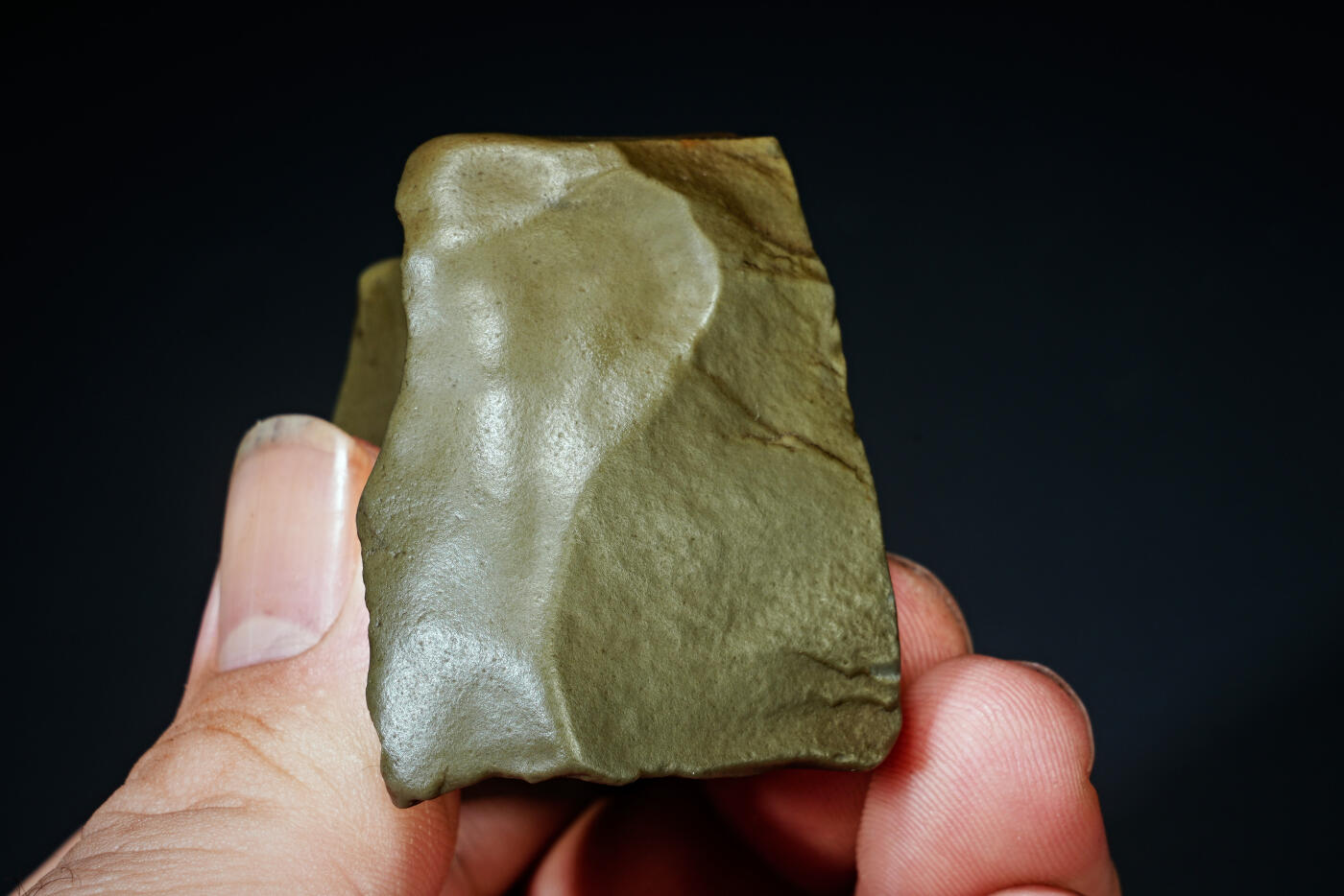 上海都达杂项专场六十九【全场包邮】 戈壁彩泥石刻诗文摆件96-260