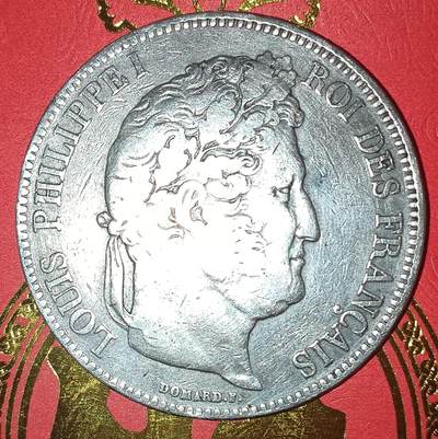 法兰西王国路易菲利普一世5法郎银币 - 1832年法兰西王国路易菲利普一世5法郎银币25克