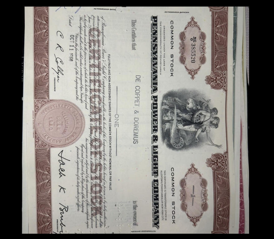 外票老股票收藏