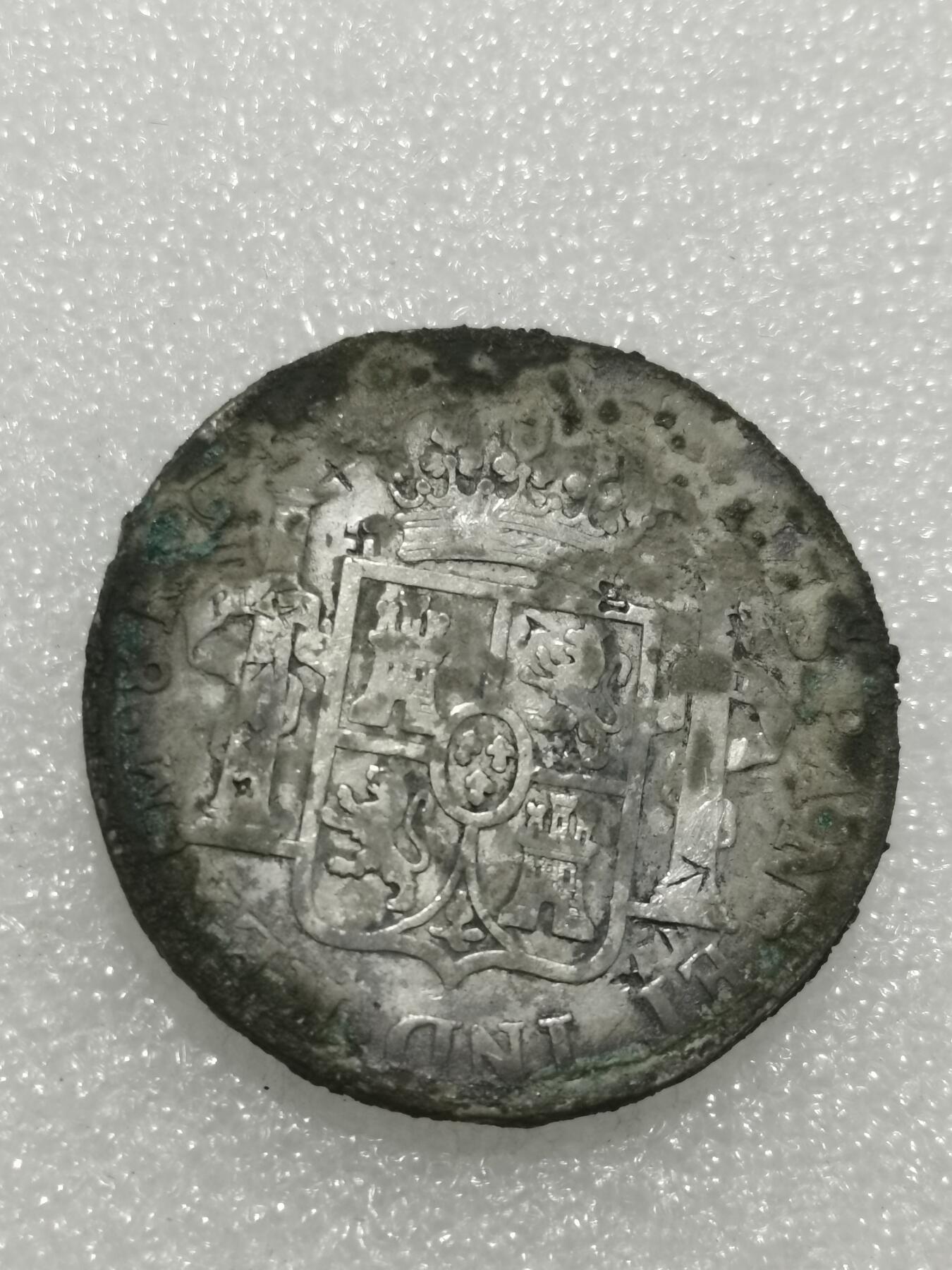 天下钱庄专场欢迎参拍 西属墨西哥卡三老双柱银币