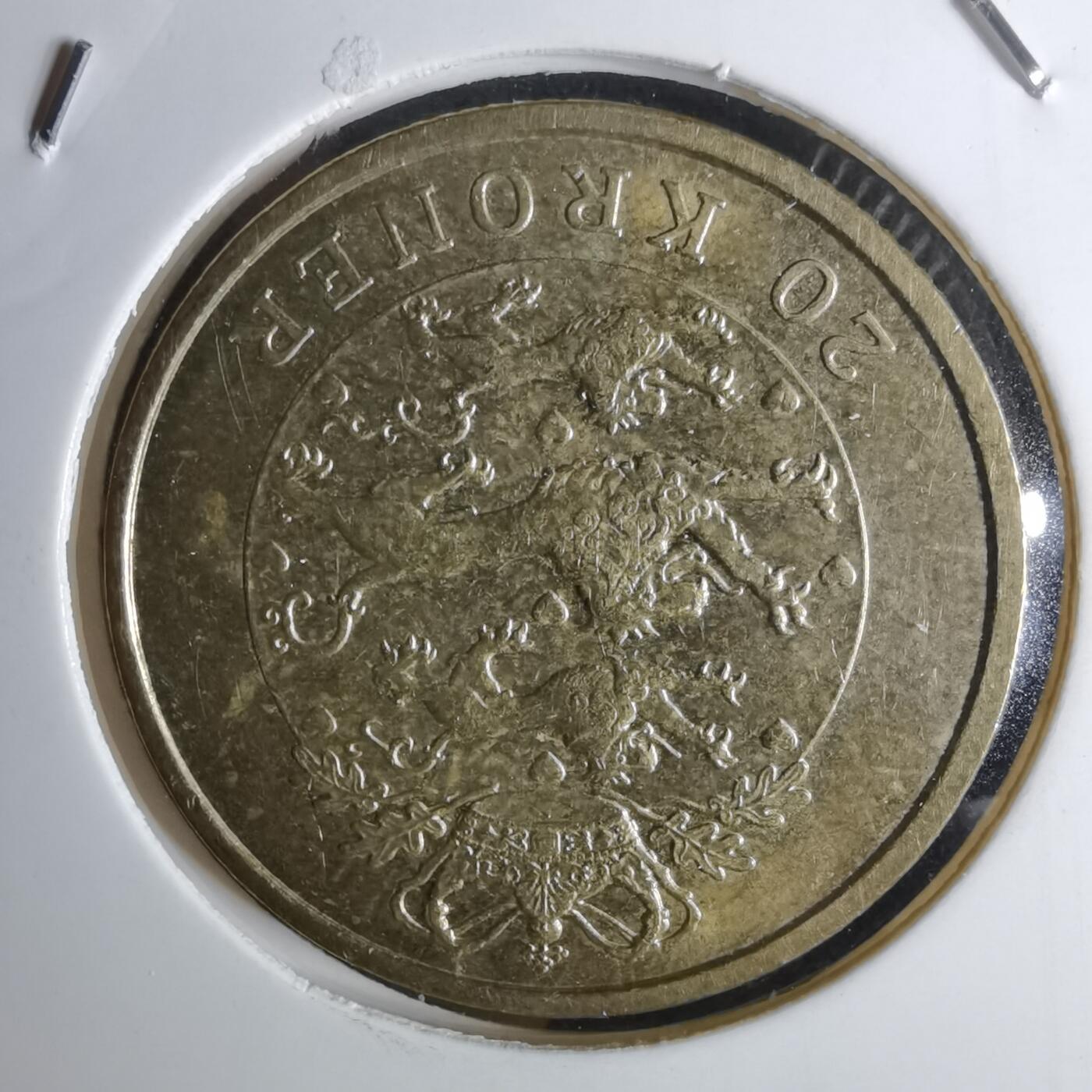 沼泽如烟--第1044场 丹麦2003年20克朗