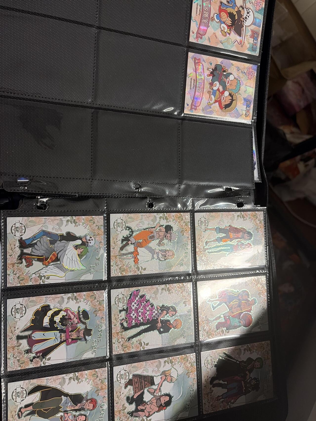 麦趣喜第五场   (4月10号周五晚上22点截拍，专注买家市场，福利拉满)  【整本】燃卡海贼王 整本 绝版卡 一套带卡册 相当稀有