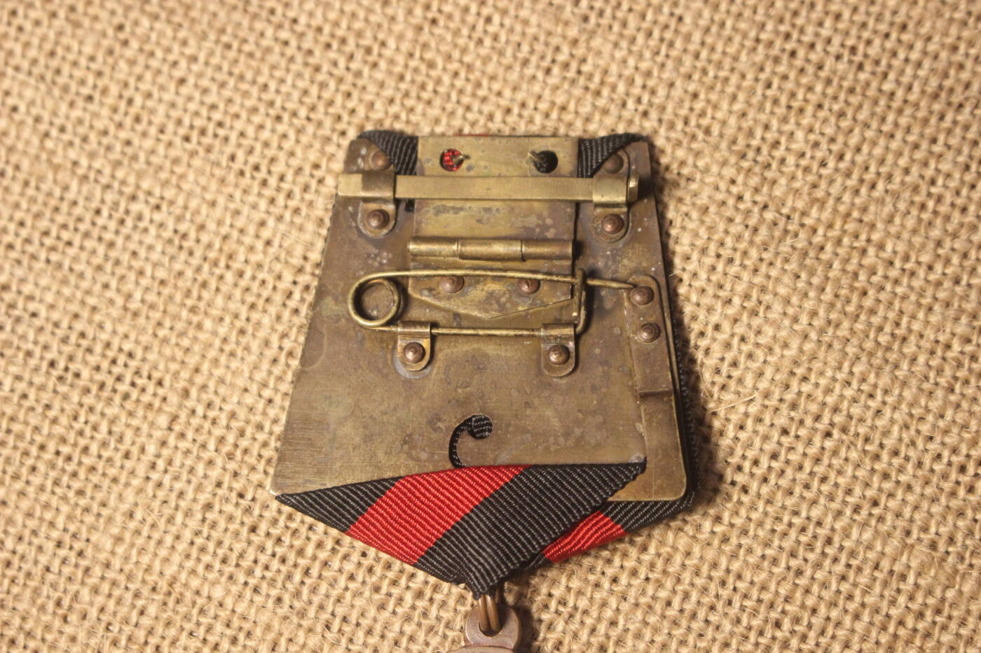 2026.4.11苏、日主题拍卖 沙俄1873-1856克里米亚战争奖章，铜质，库存品相，上挂后配