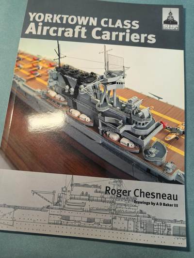 盛世勋华——号角文化勋章邮票专场拍卖第313期 - 军模型制作指南 ShipCraft系列 美国约克城级航空母舰