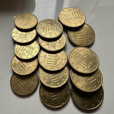 🌹外币初藏🌹🐯2026年第39场   每周二四六晚8️⃣点 苏联泰国纪念币世界钱币 - 德国 10-20-50欧分3枚组 随机