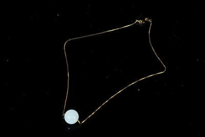 上海都达杂项专场六十九【全场包邮】 - 天然金丝玉单珠项链96-55