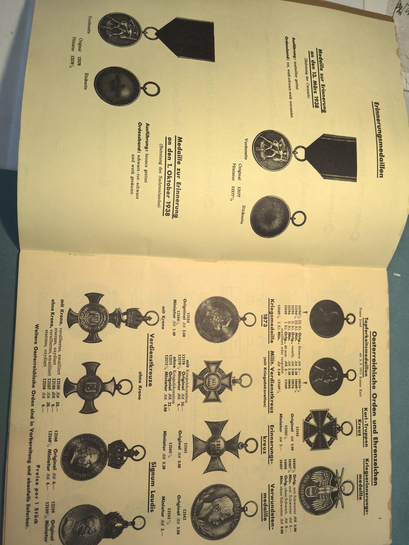 盛世勋华——号角文化勋章邮票专场拍卖第313期 德国（1939）知名大厂Steinhauer & Luck 1939年产品目录