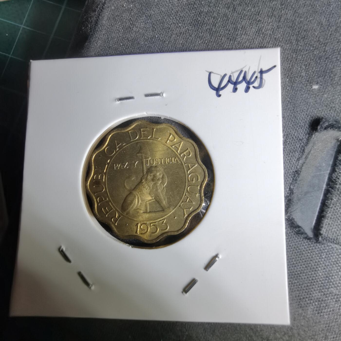 沼泽如烟--第1044场 巴拉圭1953年25分